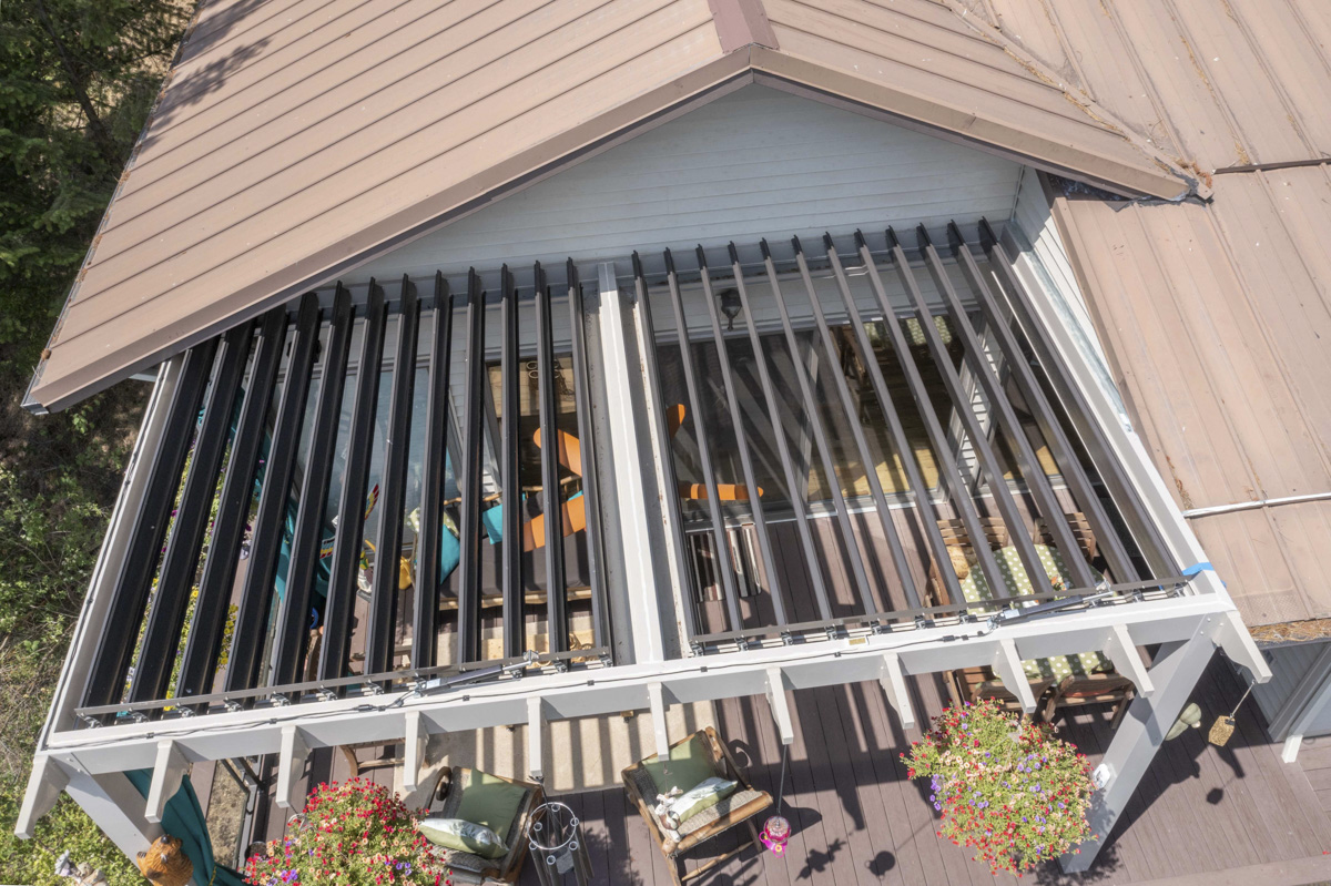 Louvered Roofs - Blueflower Sunrooms